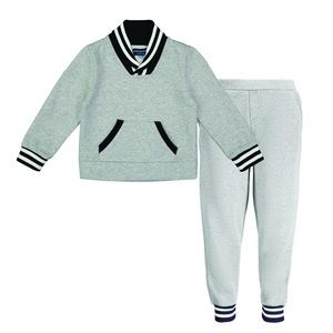 Andy&Evan Grey Sweater set